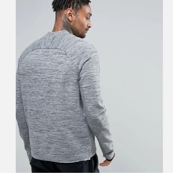 Nike Tech Knit Full Zip Bomber Jacket XL - Picture 9 of 10